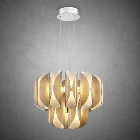 Helena Modern Chrome Chandelier 24"