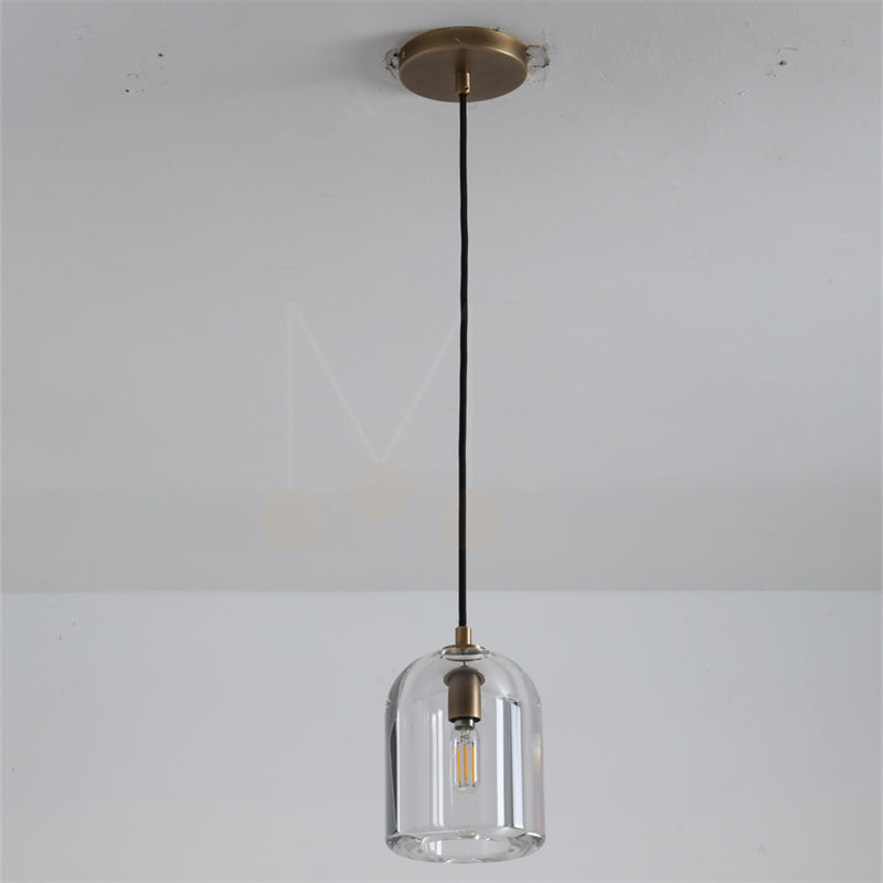 Brandon Cloche Pendant 5"/8"/10", Modern Decor Kitchen Island Pendants Lamp