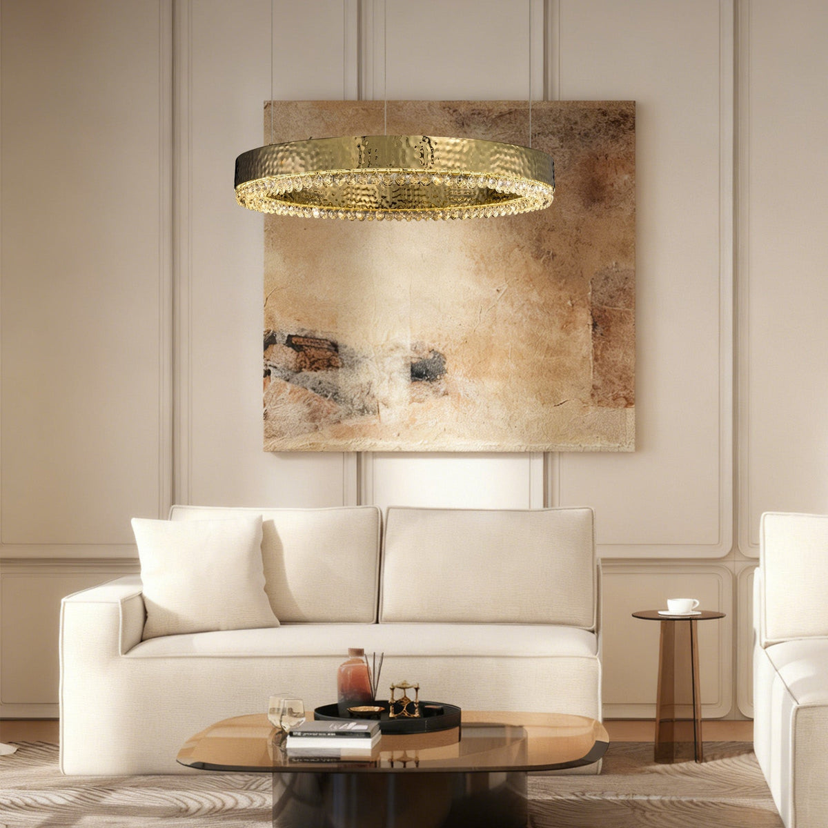 Hudson Crystal Modern Pendant Light