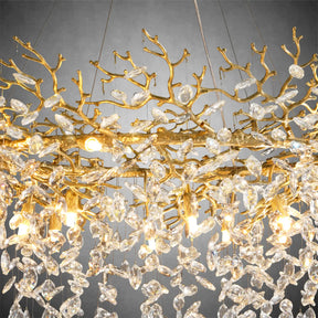 Horse-eye shaped branches Crystal Chandelier