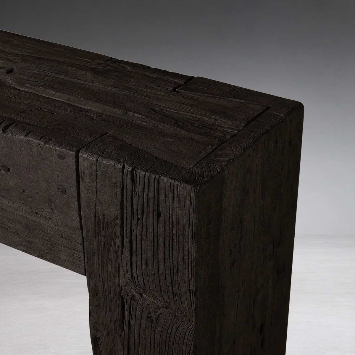 Reclaimed Teak Wood Console Table