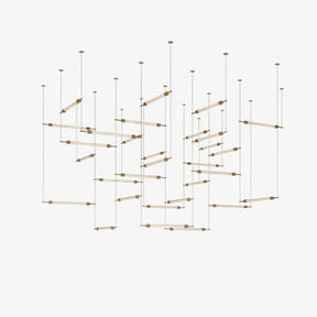 Crystal Grid Customize Chandelier