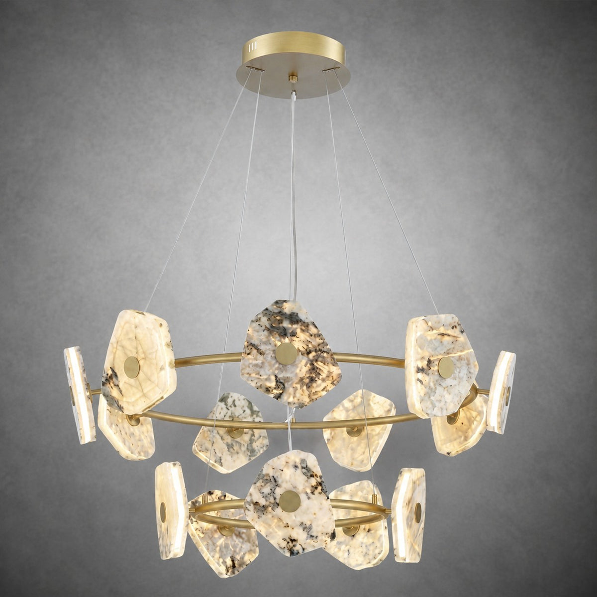 Petra Chandelier Modern Dining Room 39.4" D