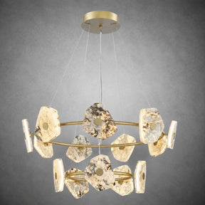 Petra Chandelier Modern Dining Room 39.4" D