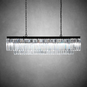 Leyland Tiered Rectangular Chandelier
