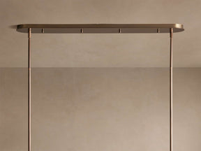 Daphne Fabric Linear Chandelier