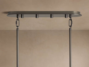 Delsie Oval Tiered Chandelier 63'' 72"W