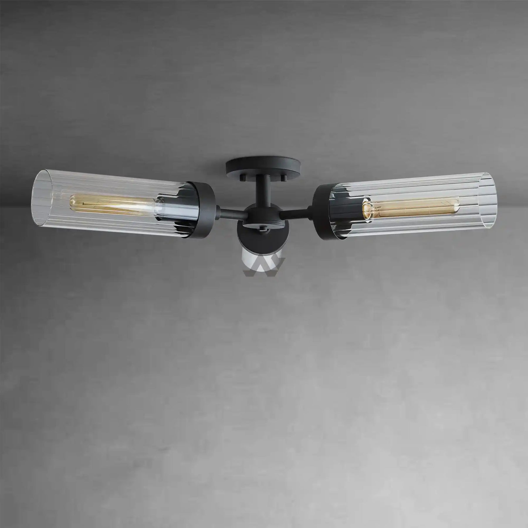 Andreas 3-Light Flushmount Ceiling Lamp