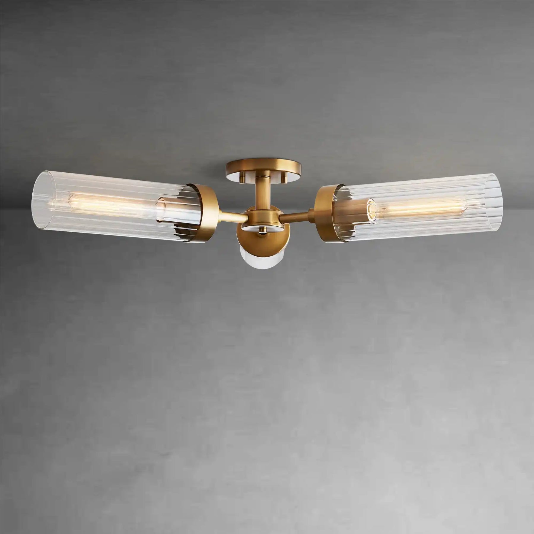 Andreas 3-Light Flushmount Ceiling Lamp