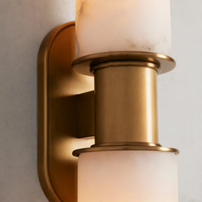 Harlin 2-Light Wall Sconce in Alabaster