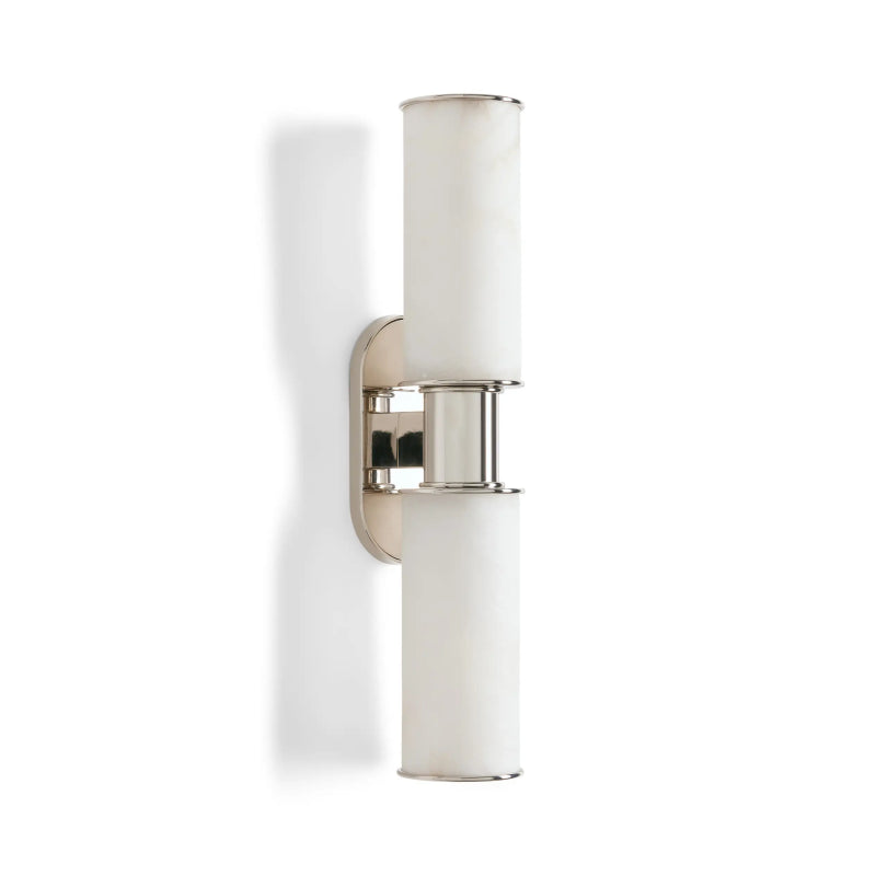 Harlin 2-Light Wall Sconce in Alabaster