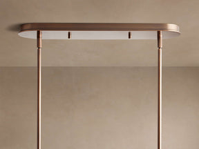 Daphne Fabric Linear Chandelier