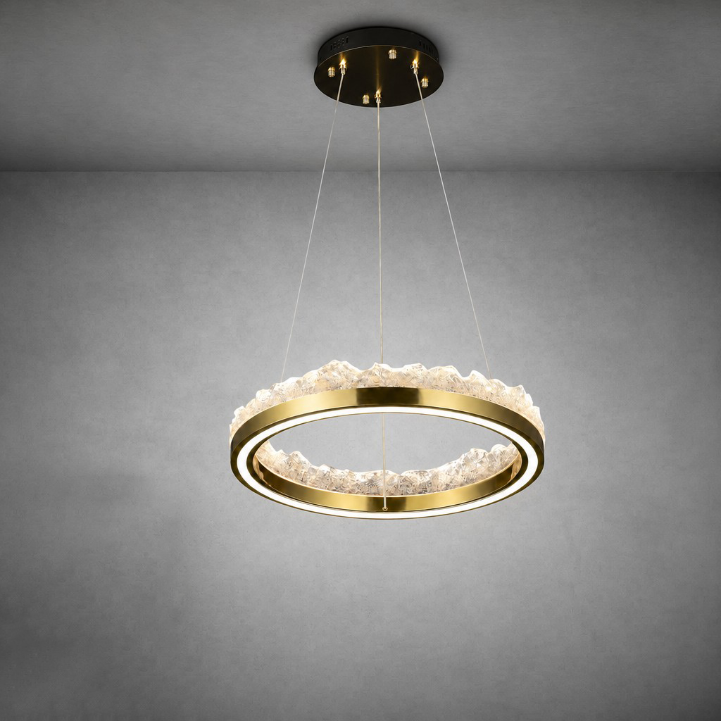 Vast Realm Modern Sculptural Pendant Light