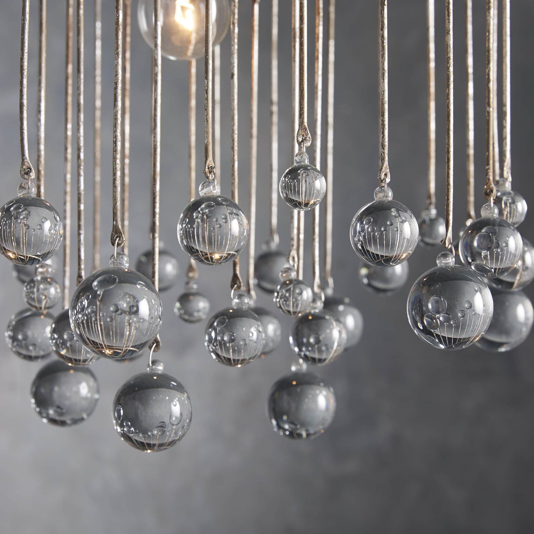 Aubrey Modern Crystal Ball Pendant Lamp