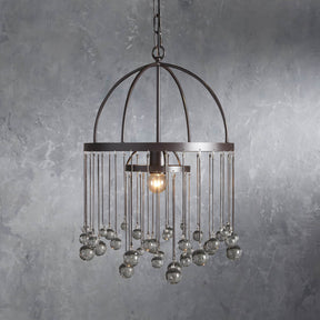 Aubrey Modern Crystal Ball Pendant Lamp