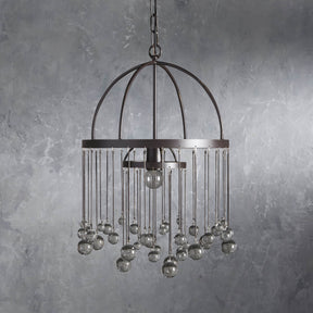 Aubrey Modern Crystal Ball Pendant Lamp