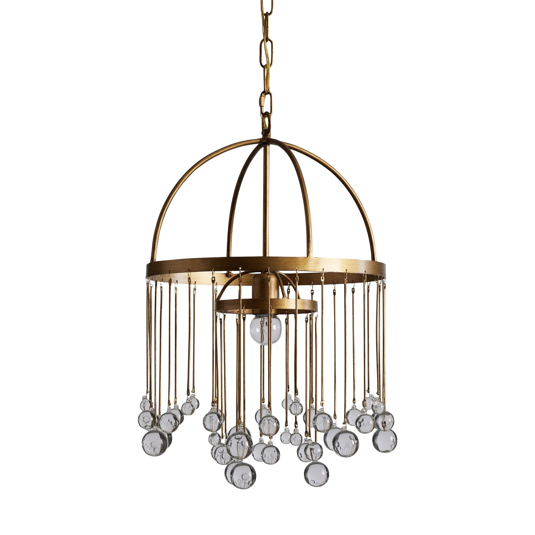 Aubrey Modern Crystal Ball Pendant Lamp