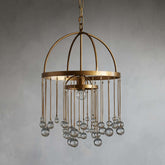 Aubrey Modern Crystal Ball Pendant Lamp