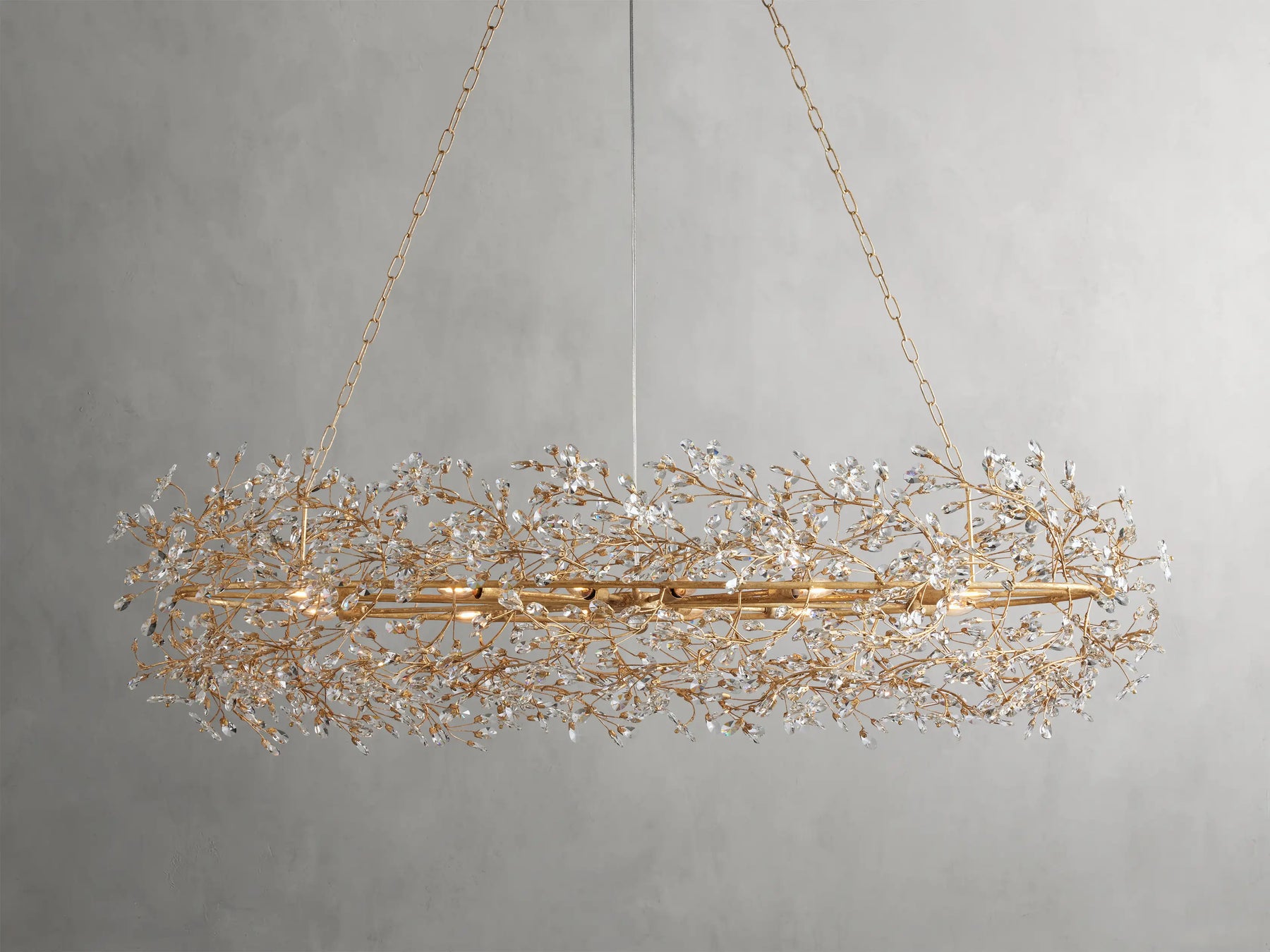 Fiore Oval Chandelier 62'' 74''