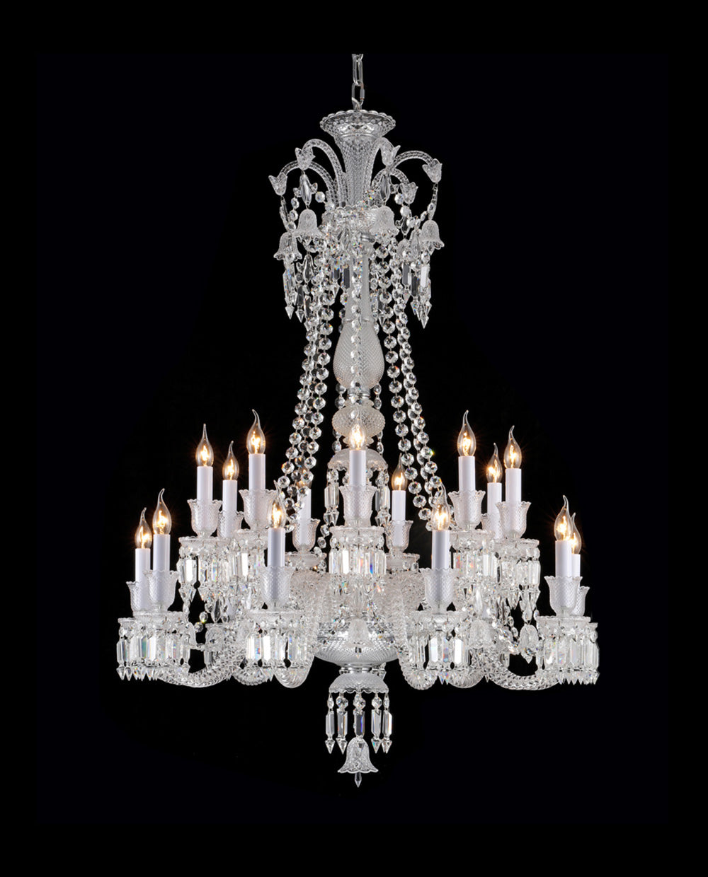 24 Lights Baccarat Crystal Lighting