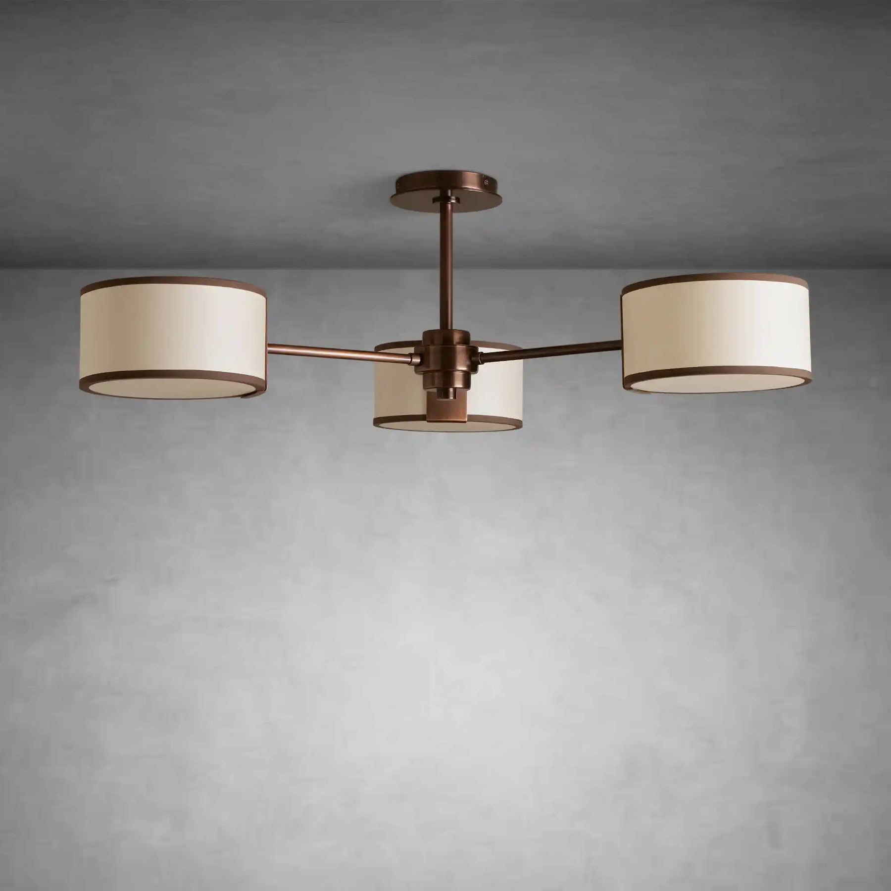 Daphne Fabric Flush Mount