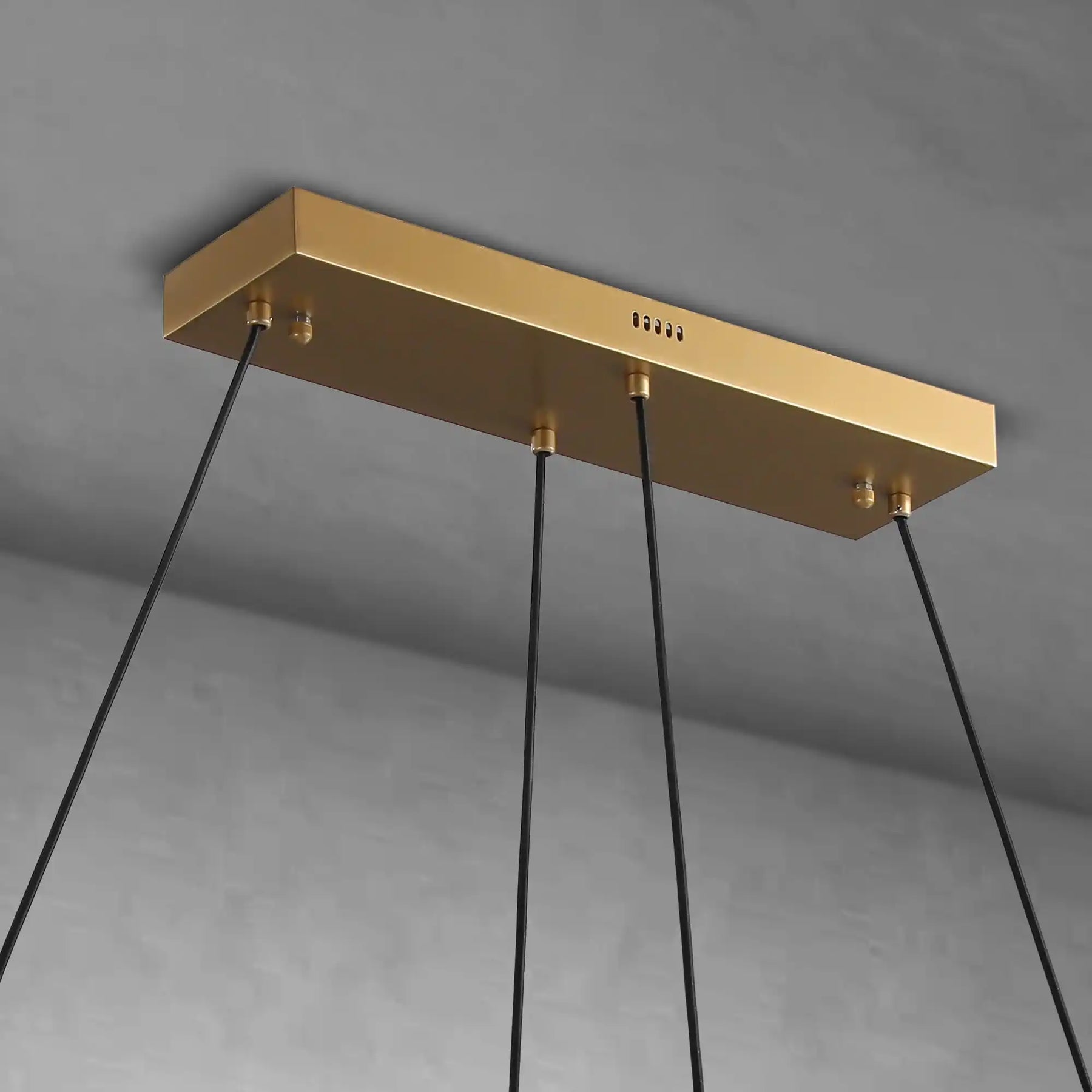 Planets Dining Room Rectangular Chandelier 54'' 72"W