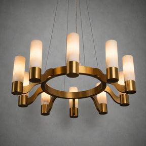 Livia Modern Alabaster Hanging Light Fixtures