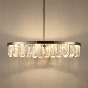 Selene Linear Crystal Chandelier