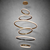 Drake Crystal Cascading Chandelier