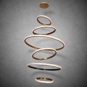 Drake Crystal Cascading Chandelier