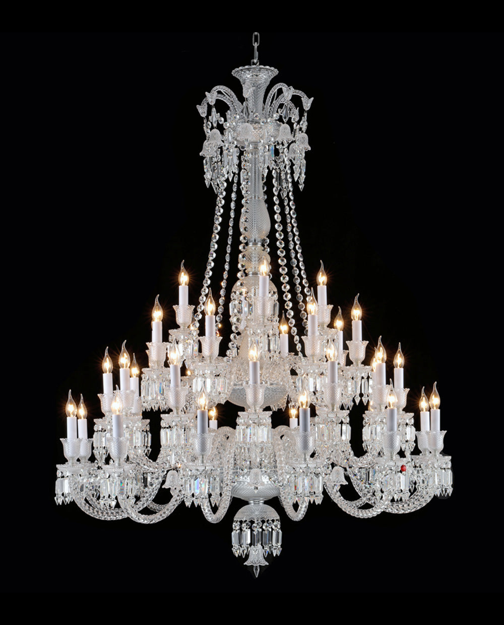 36 Lights Baccarat Crystal Chandelier