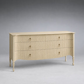 Sculpted Reeded Bedroom Storage Chest