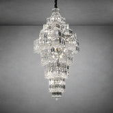 Universo Crystal Halo Chandelier