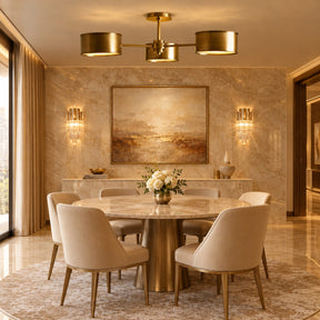 Daphne Metal Flush Mount