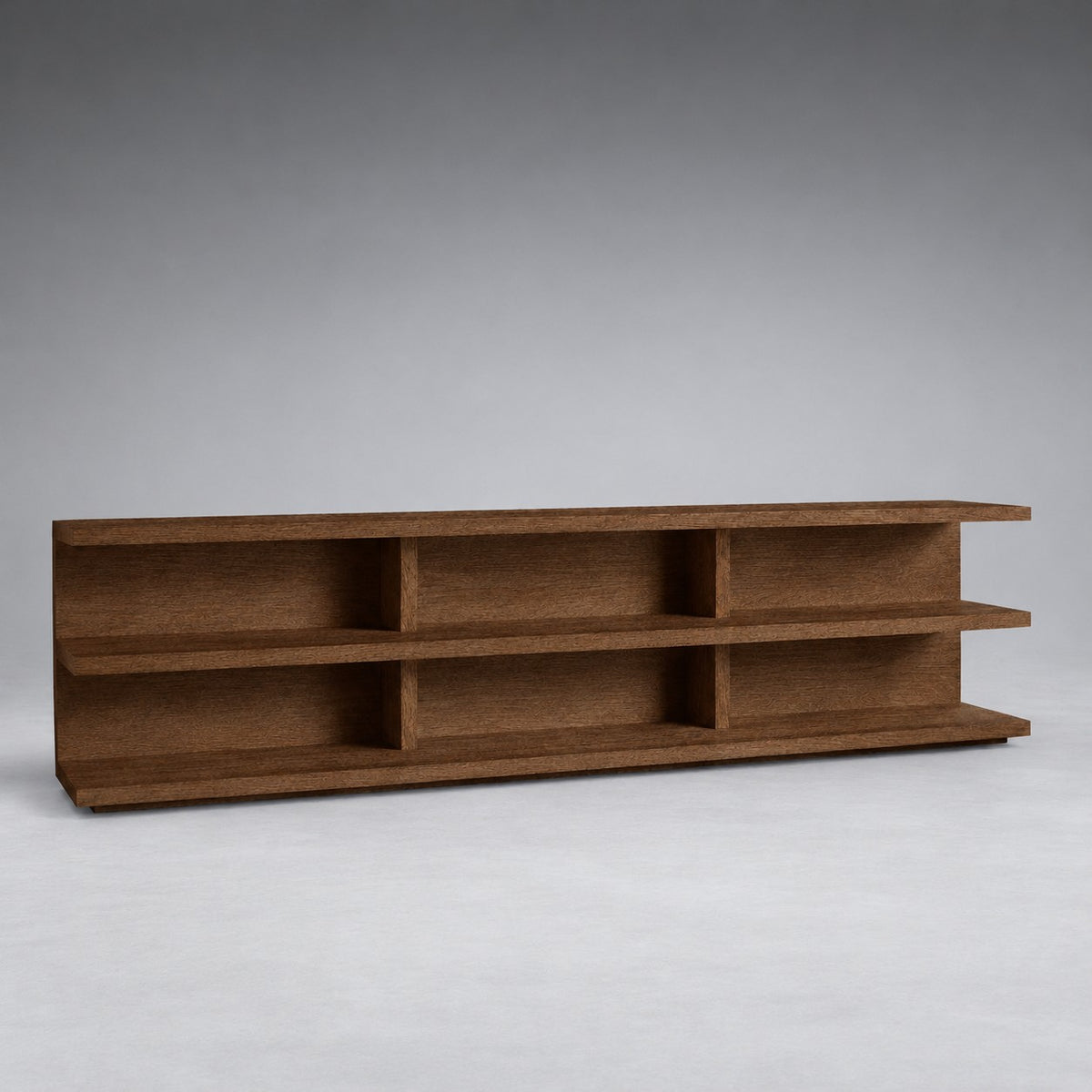 Contemporary Wood Console Table