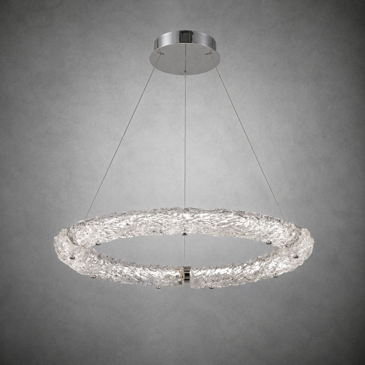 Glitter Glamorous Modern Glass Chandelier