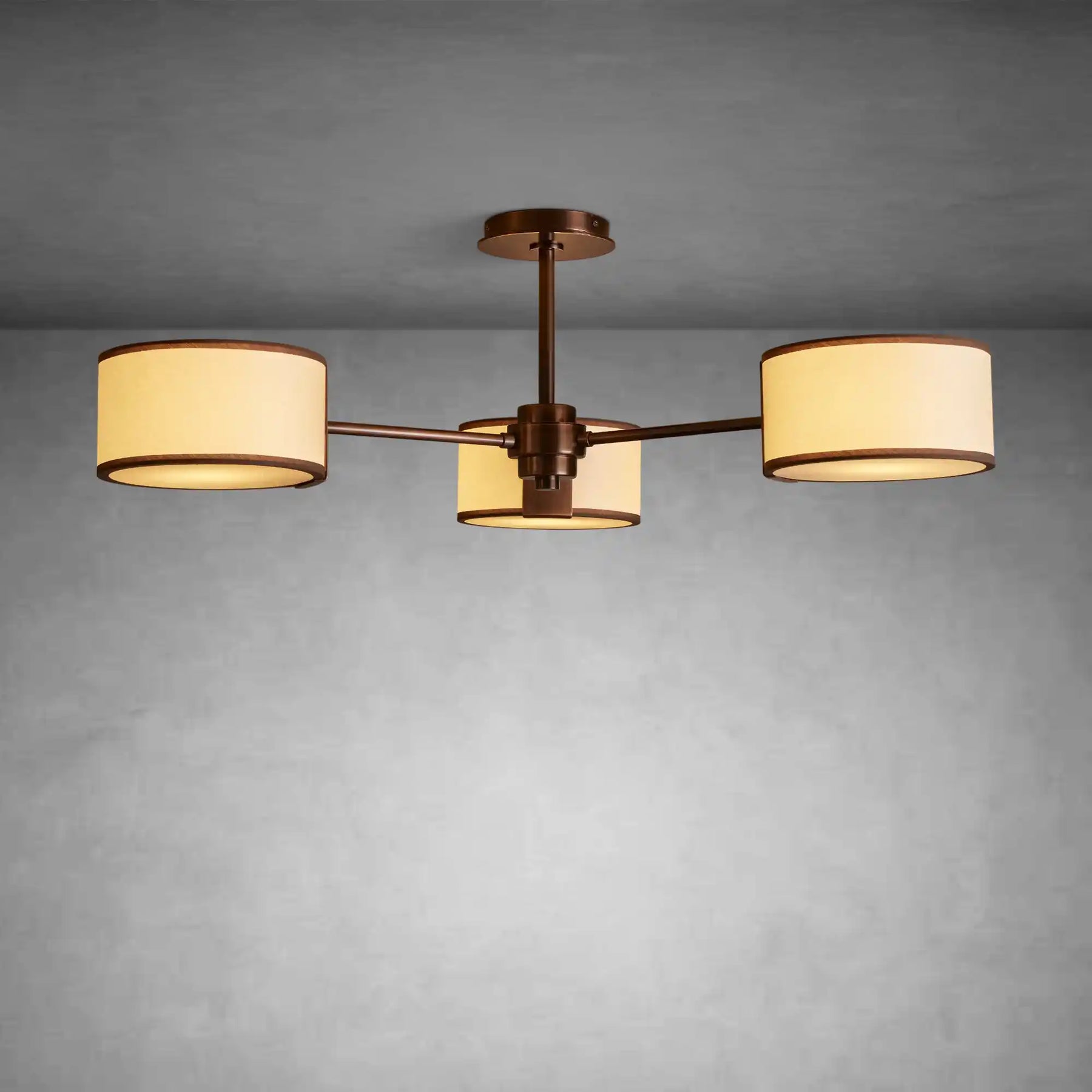 Daphne Fabric Flush Mount