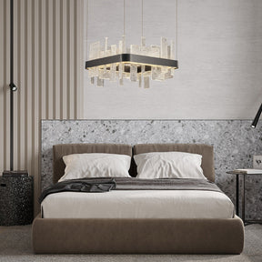 Lyra Glass Pendant Light 19.7"