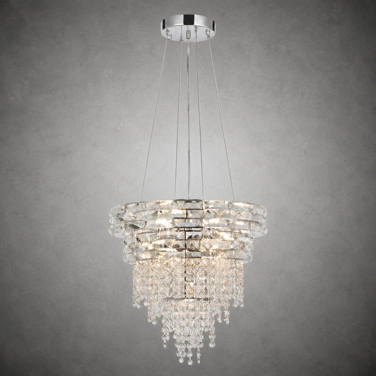 Corona Crystal Chandelier