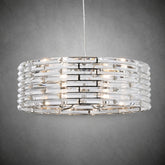 Saturno Disc Halo Chandelier
