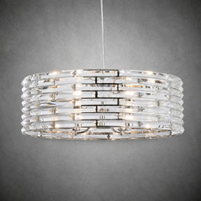 Saturno Disc Halo Chandelier
