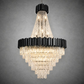 Preston Contemporary Crystal Round Chandelier