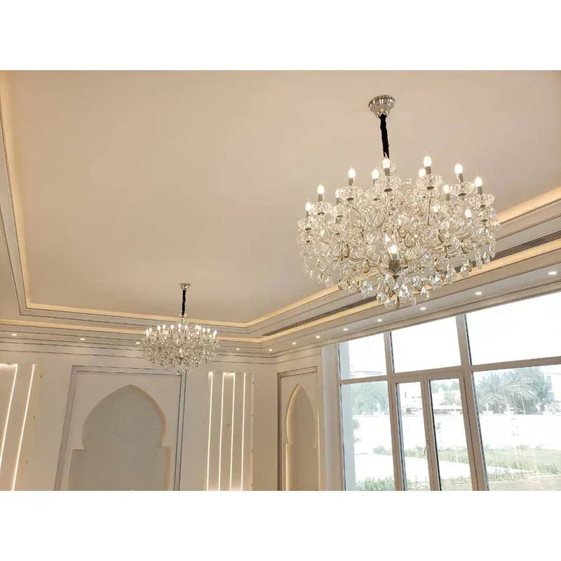 Allumage Extra Wide Classic Crystal Chandelier - Yovalighting