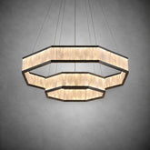 Crystara Modern Moroccan Stone Chandelier