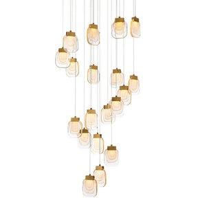 Solara Glass Chandelier