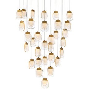 Solara Glass Chandelier
