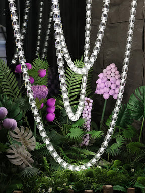 Gabriel Chrome Crystal Chandelier