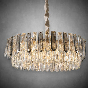 Eterea Crystal Halo Chandelier