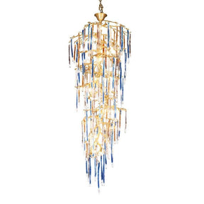 Willow Branch Glass Foyer Chandelier