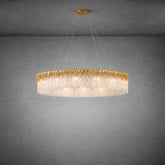 Ice Bloom Glass Chandelier D1000 - Copper